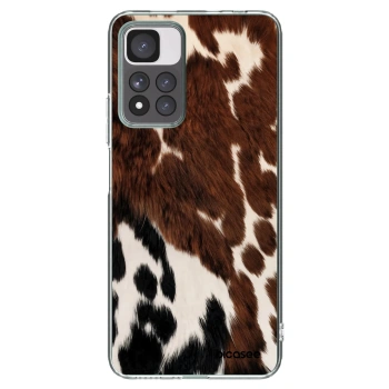 Picasee silikónový prehľadný obal pre Xiaomi Redmi Note 11 Pro+ 5G - Rust