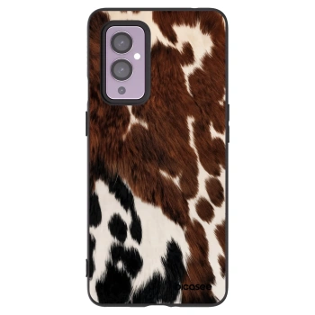 Picasee silikónový čierny obal pre OnePlus 9 - Rust