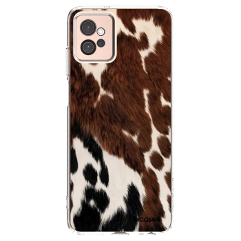 Picasee silikónový prehľadný obal pre Motorola Moto G32 - Rust