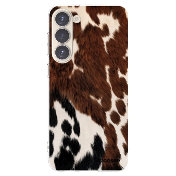 Picasee silikónový prehľadný obal pre Samsung Galaxy S23+ 5G - Rust