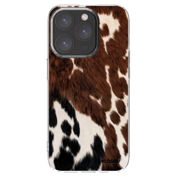 Picasee silikónový prehľadný obal pre Apple iPhone 15 Pro - Rust