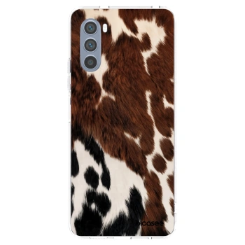 Picasee silikónový prehľadný obal pre Motorola Moto G62 - Rust