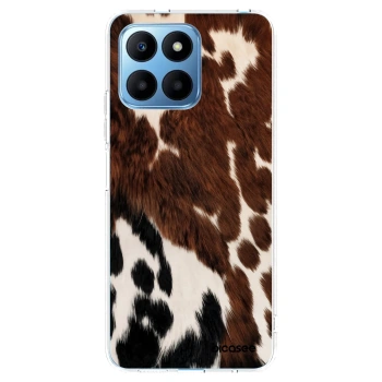 Picasee silikónový prehľadný obal pre Honor 70 Lite - Rust