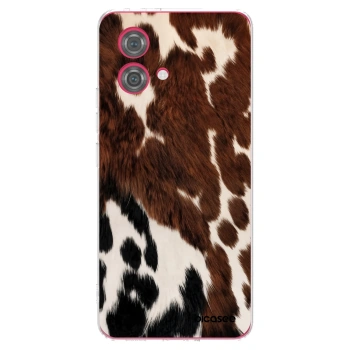Picasee silikónový prehľadný obal pre Motorola Moto G84 5G - Rust