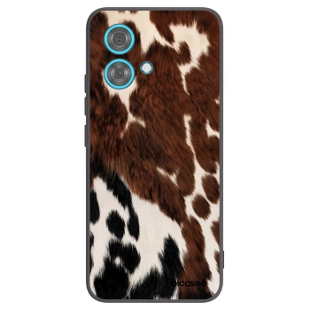 Picasee silikónový čierny obal pre Motorola Edge 40 Neo - Rust