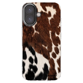 Picasee silikónový prehľadný obal pre Apple iPhone 16 - Rust