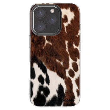 Picasee silikónový prehľadný obal pre Apple iPhone 16 Pro - Rust