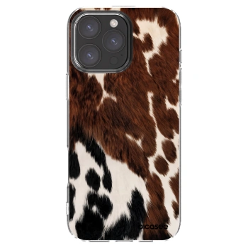 Picasee silikónový prehľadný obal pre Apple iPhone 16 Pro Max - Rust