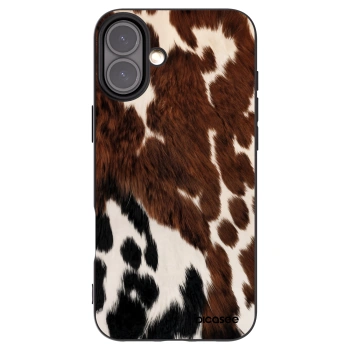 Picasee silikónový čierny obal pre Apple iPhone 16 Plus - Rust