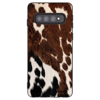 Picasee silikónový čierny obal pre Samsung Galaxy S10 G973 - Rust