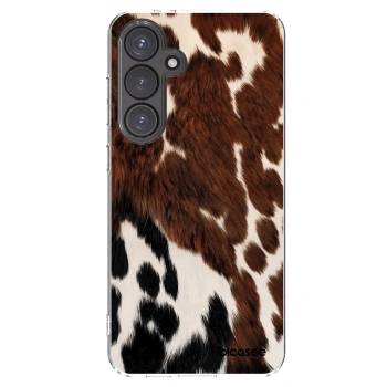 Picasee silikónový prehľadný obal pre Samsung Galaxy S24 FE S721B - Rust