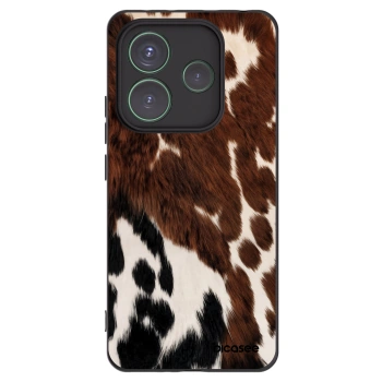 Picasee silikónový čierny obal pre Xiaomi Redmi Note 14 5G - Rust