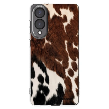 Picasee silikónový prehľadný obal pre Samsung Galaxy S25 Edge 5G - Rust