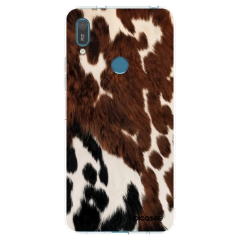 Picasee silikónový prehľadný obal pre Huawei Y7 2019 - Rust