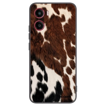 Picasee silikónový čierny obal pre Motorola Moto G05 - Rust