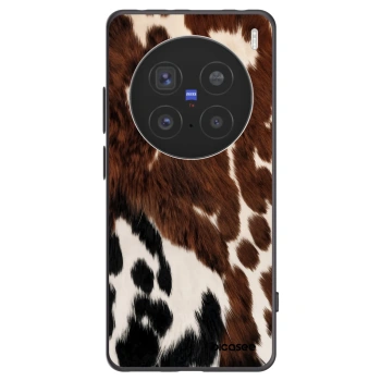 Picasee silikónový čierny obal pre Vivo X200 Pro - Rust