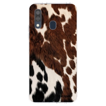 Picasee silikónový prehľadný obal pre Samsung Galaxy A40 A405F - Rust