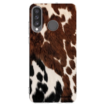 Picasee silikónový prehľadný obal pre Huawei P30 Lite - Rust