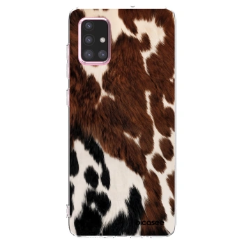 Picasee silikónový prehľadný obal pre Samsung Galaxy A71 A715F - Rust