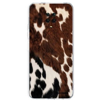 Picasee silikónový prehľadný obal pre Xiaomi Redmi Note 9S - Rust