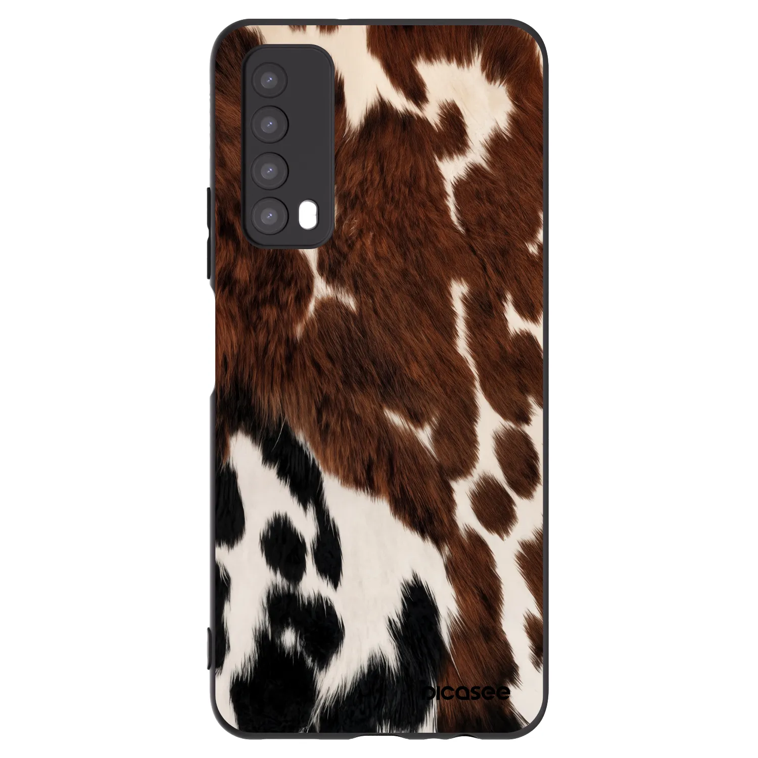 Picasee silikónový čierny obal pre Huawei P Smart 2021 - Rust