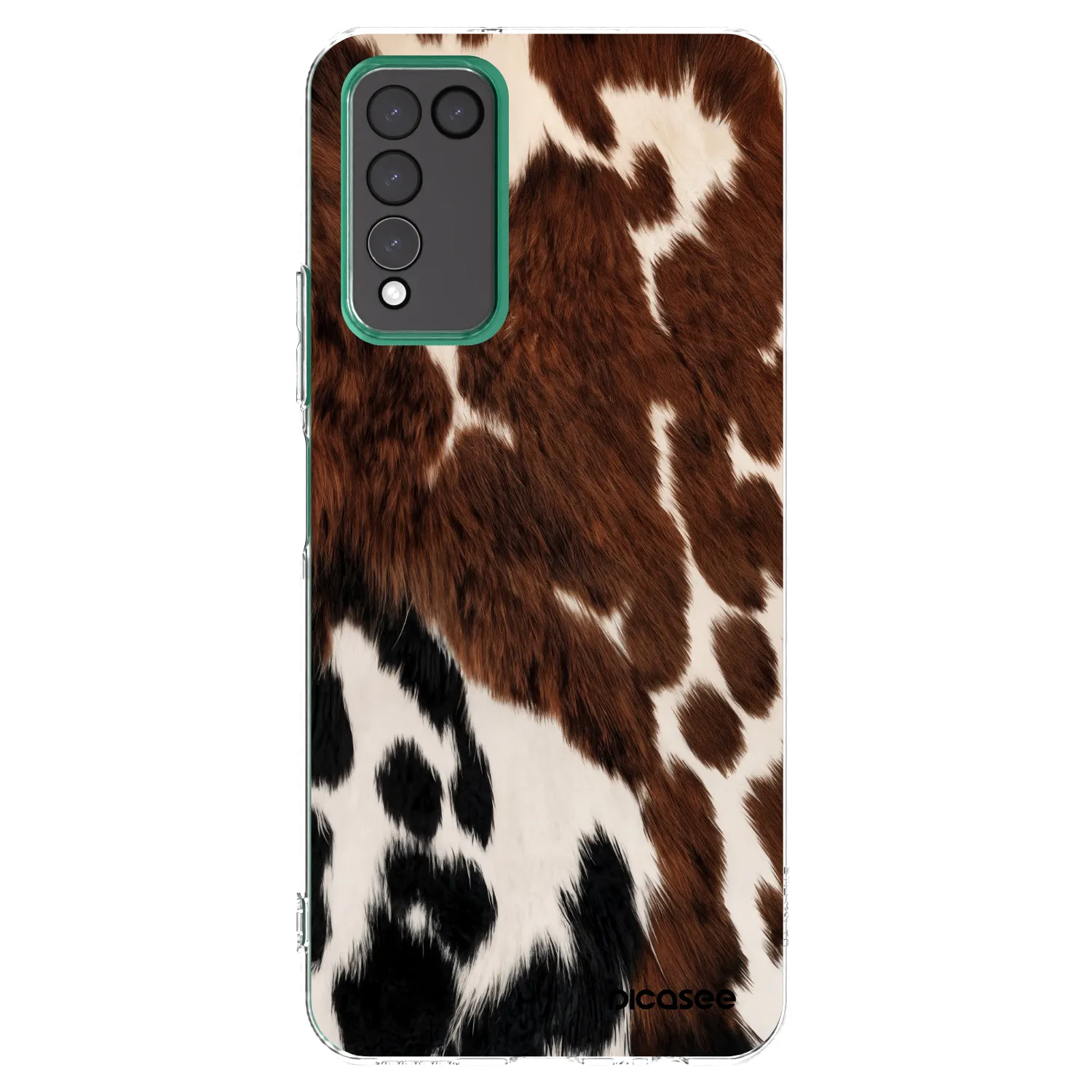 Picasee silikónový prehľadný obal pre Honor 10X Lite - Rust