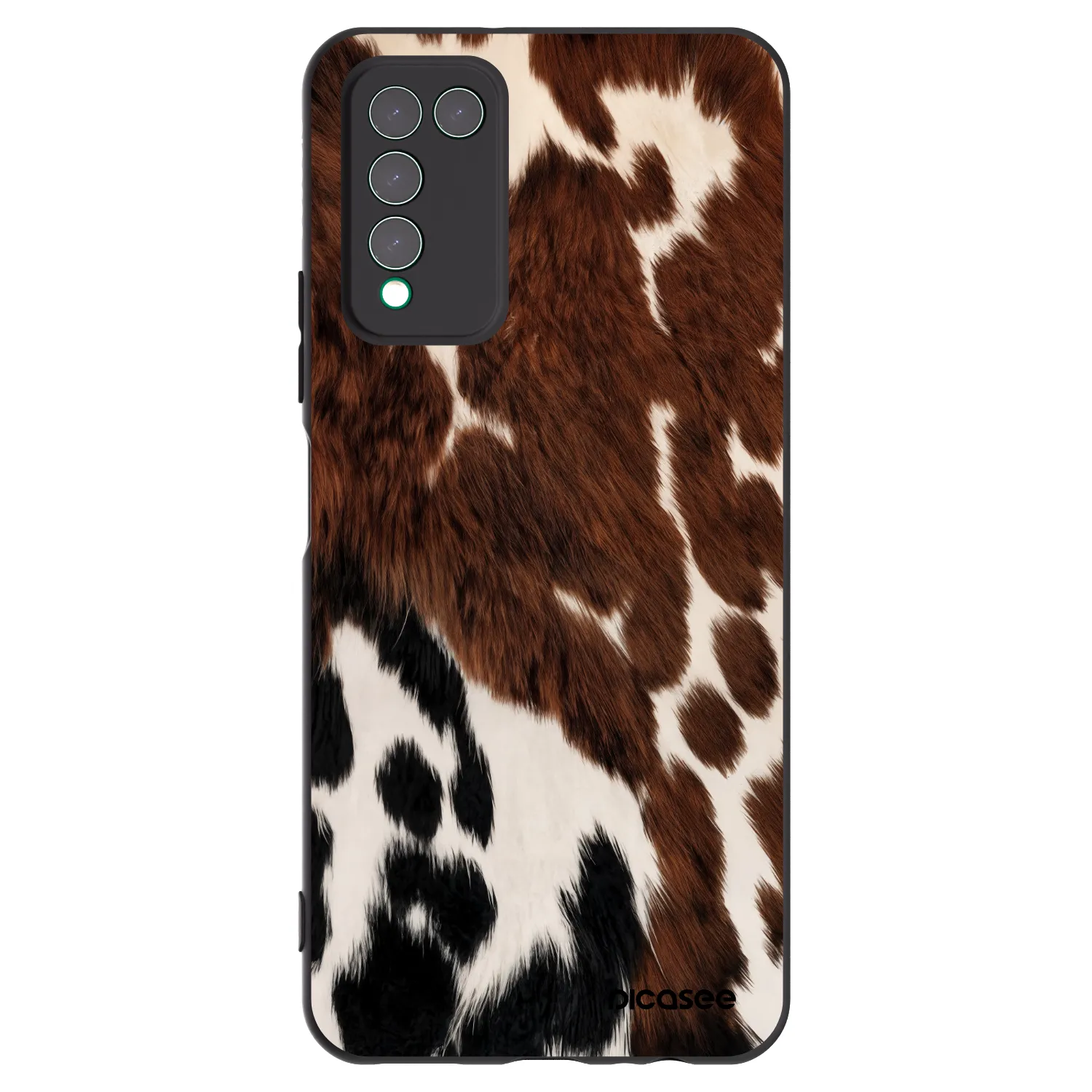 Picasee silikónový čierny obal pre Honor 10X Lite - Rust