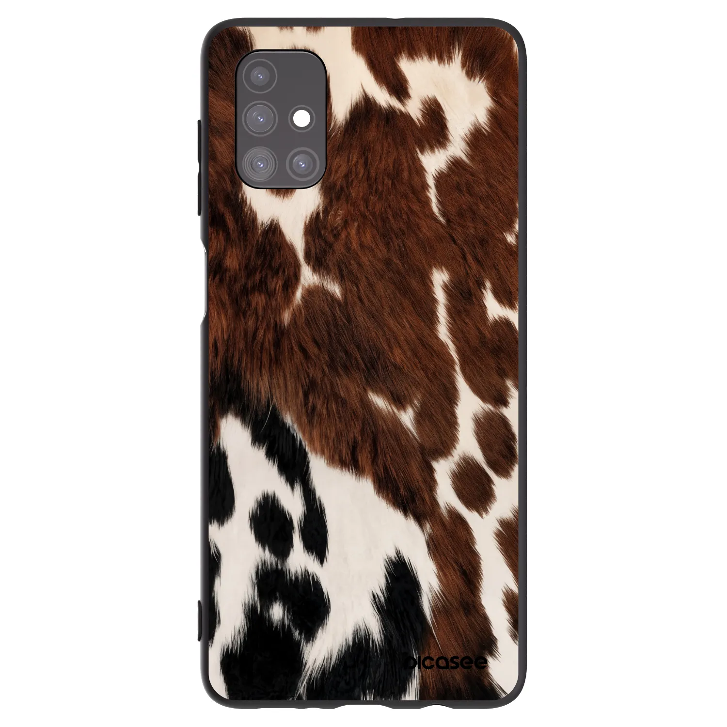 Picasee silikónový čierny obal pre Samsung Galaxy M51 M515F - Rust