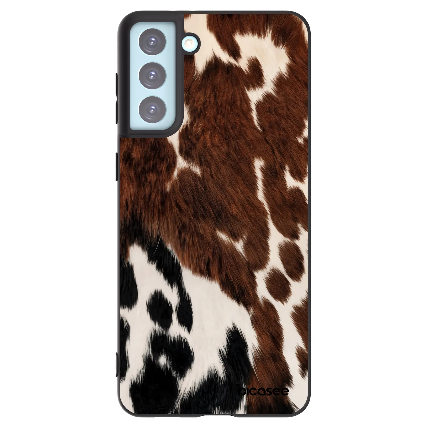 Picasee silikónový čierny obal pre Samsung Galaxy S21+ 5G G996F - Rust