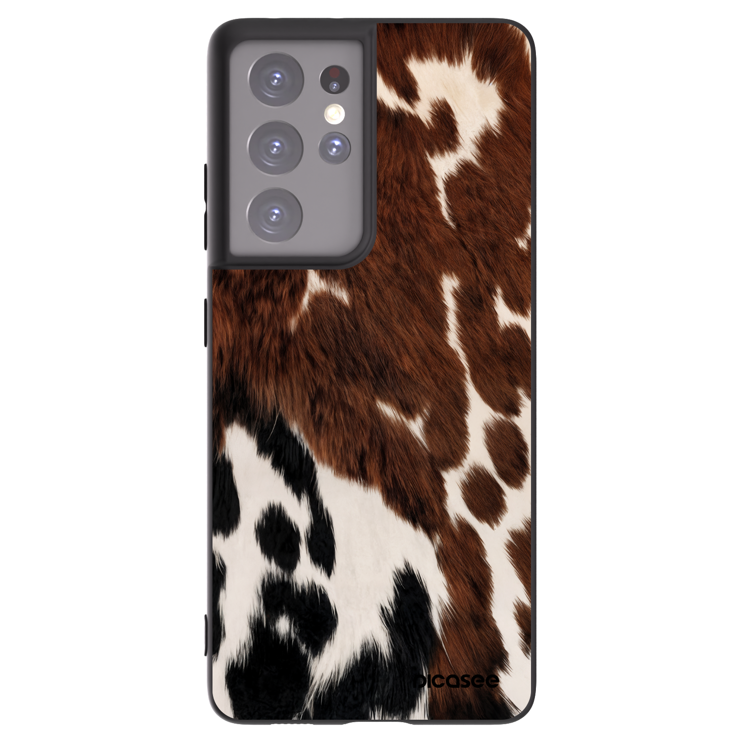 Silikónový čierny obal pre Samsung Galaxy S21 Ultra 5G G998B - Rust