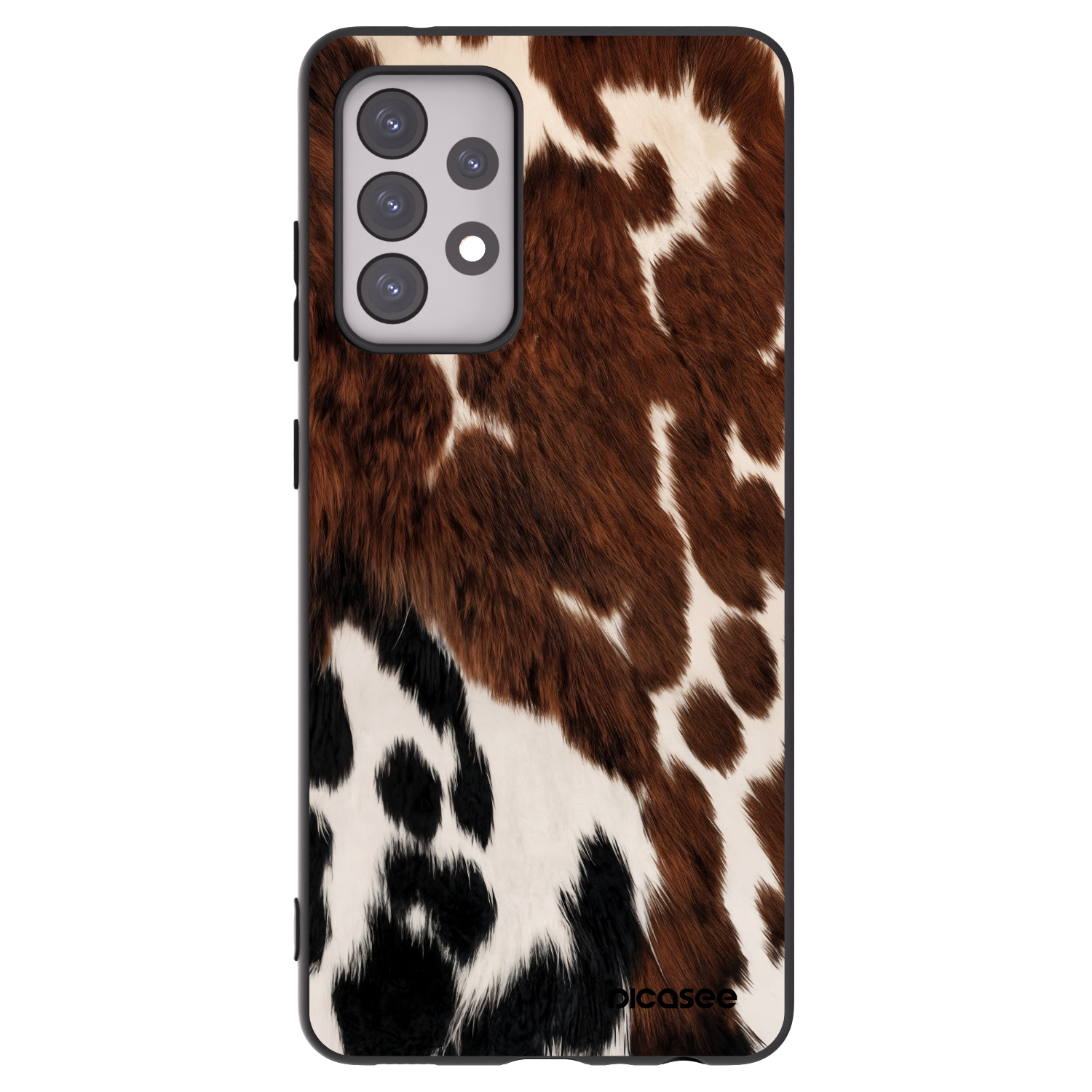 Picasee silikónový čierny obal pre Samsung Galaxy A52 5G A525F - Rust