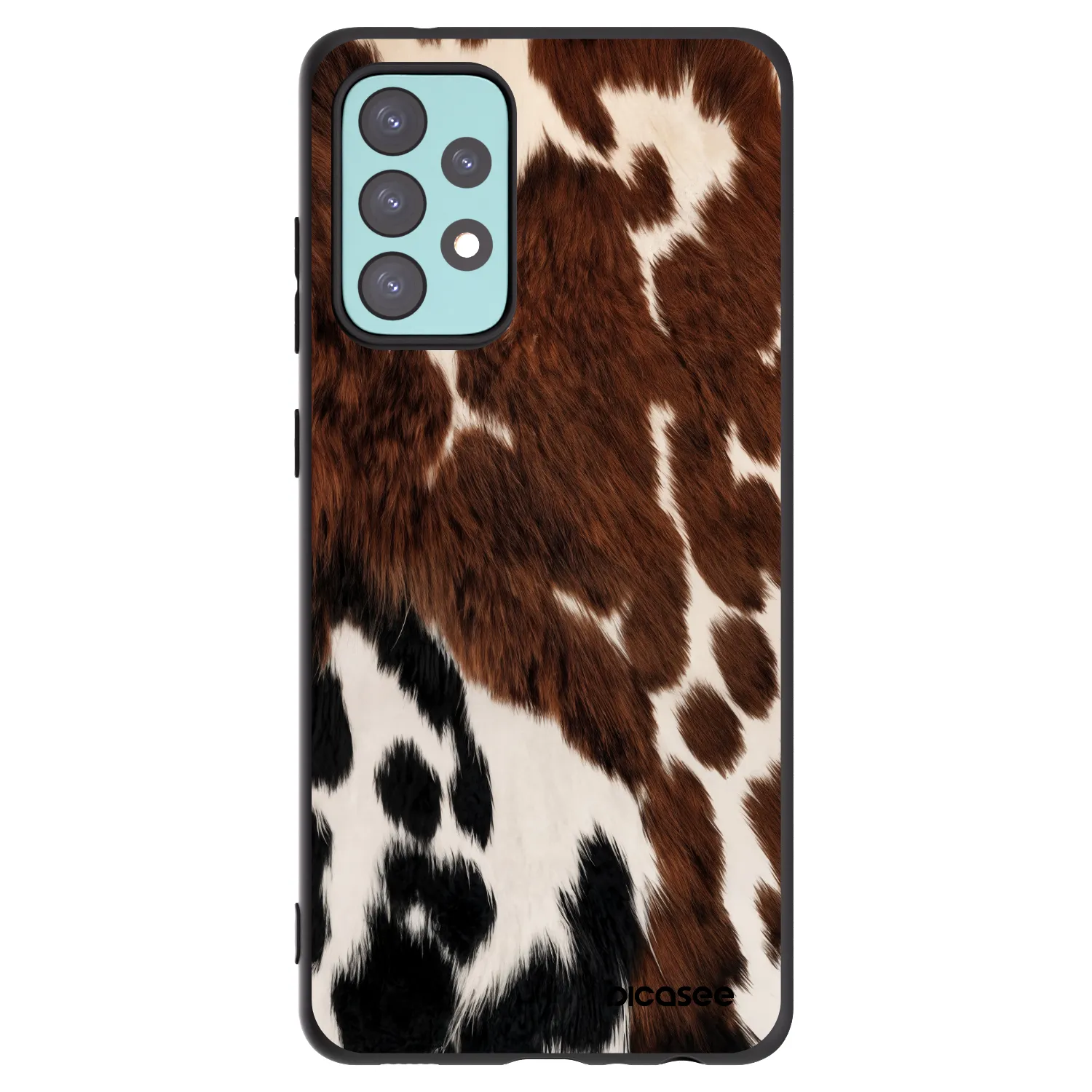 Picasee silikónový čierny obal pre Samsung Galaxy A72 A725F - Rust