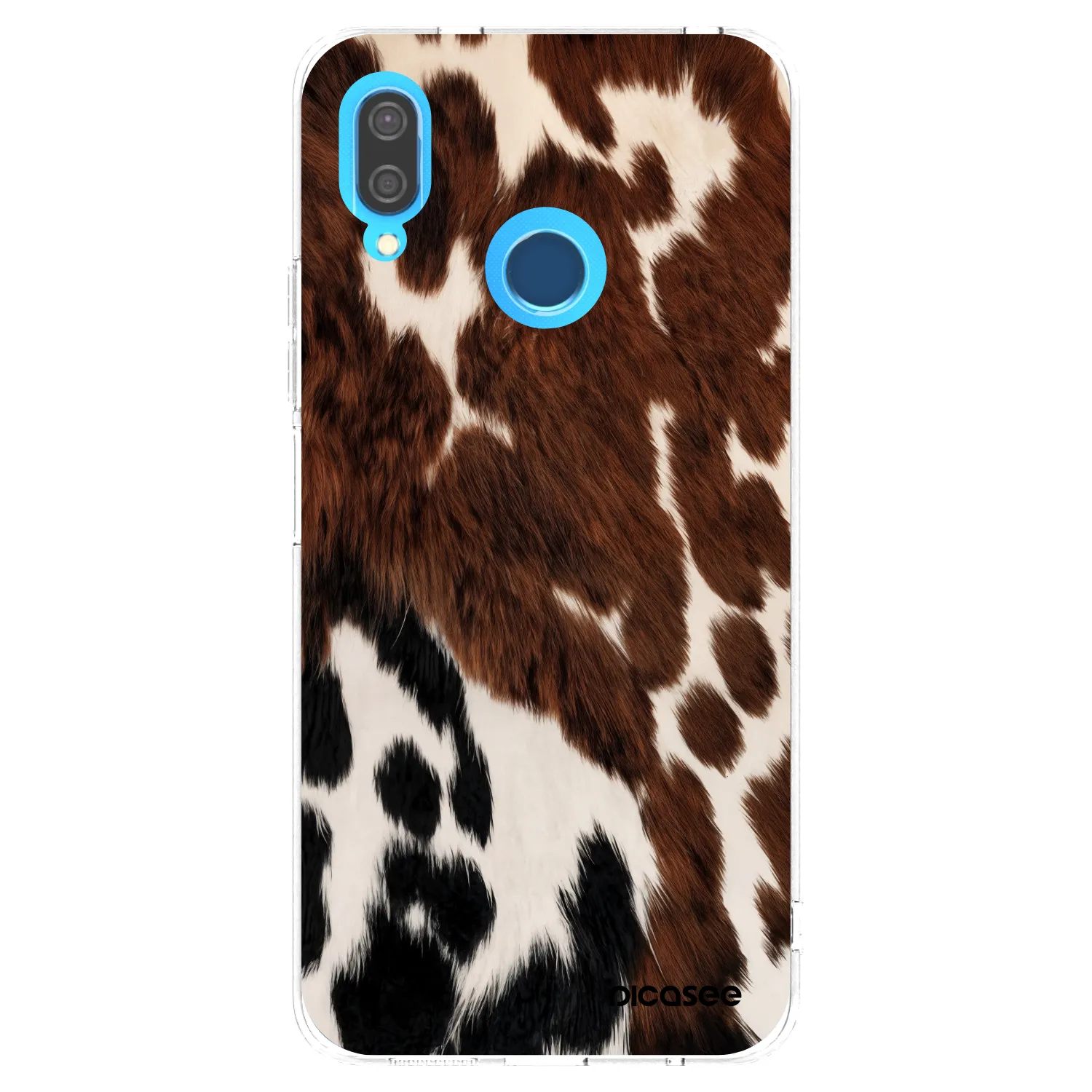 Picasee silikónový prehľadný obal pre Huawei P20 Lite - Rust