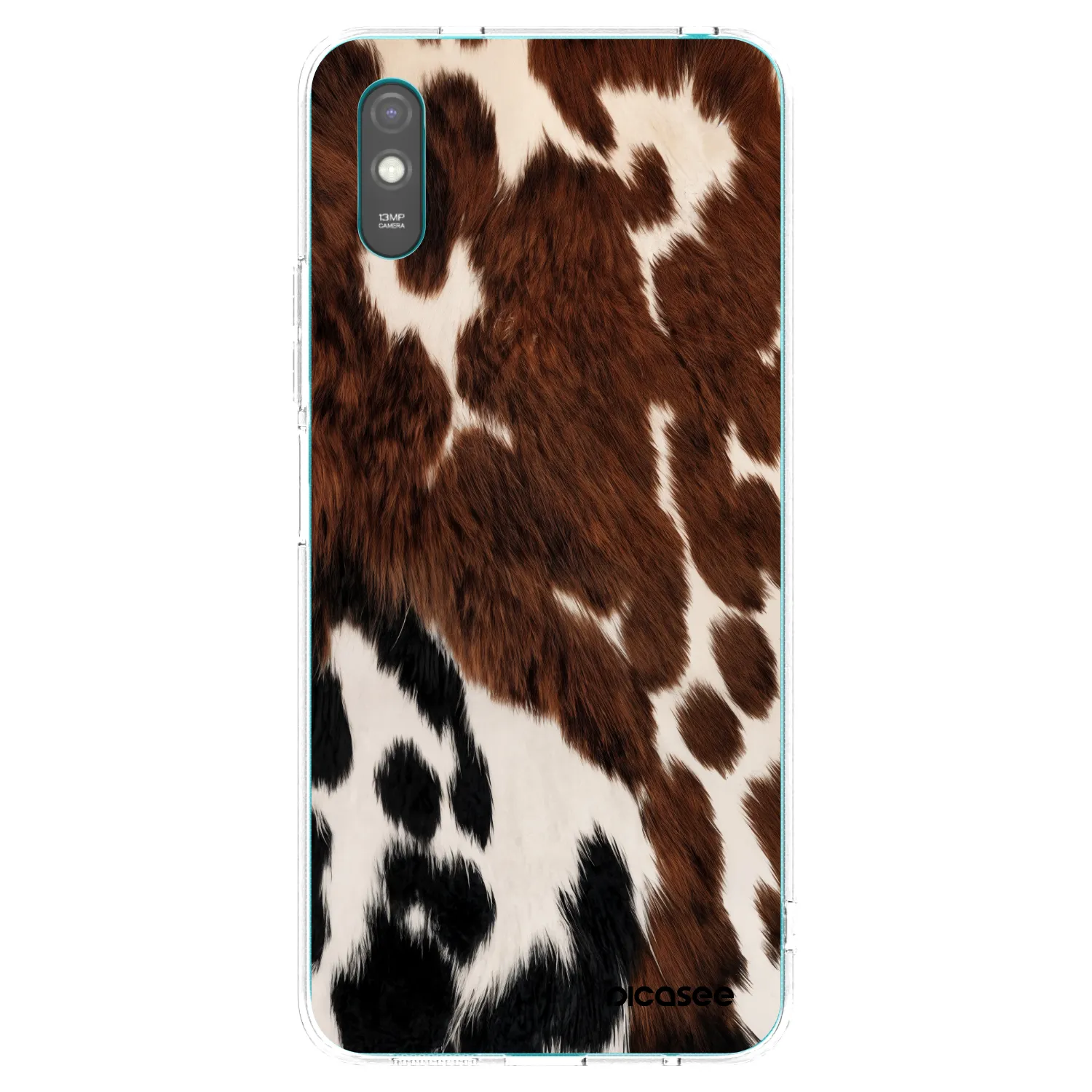 Picasee silikónový prehľadný obal pre Xiaomi Redmi 9AT - Rust