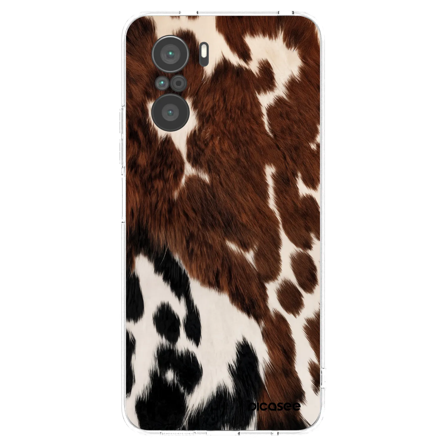Picasee silikónový prehľadný obal pre Xiaomi Poco F3 - Rust