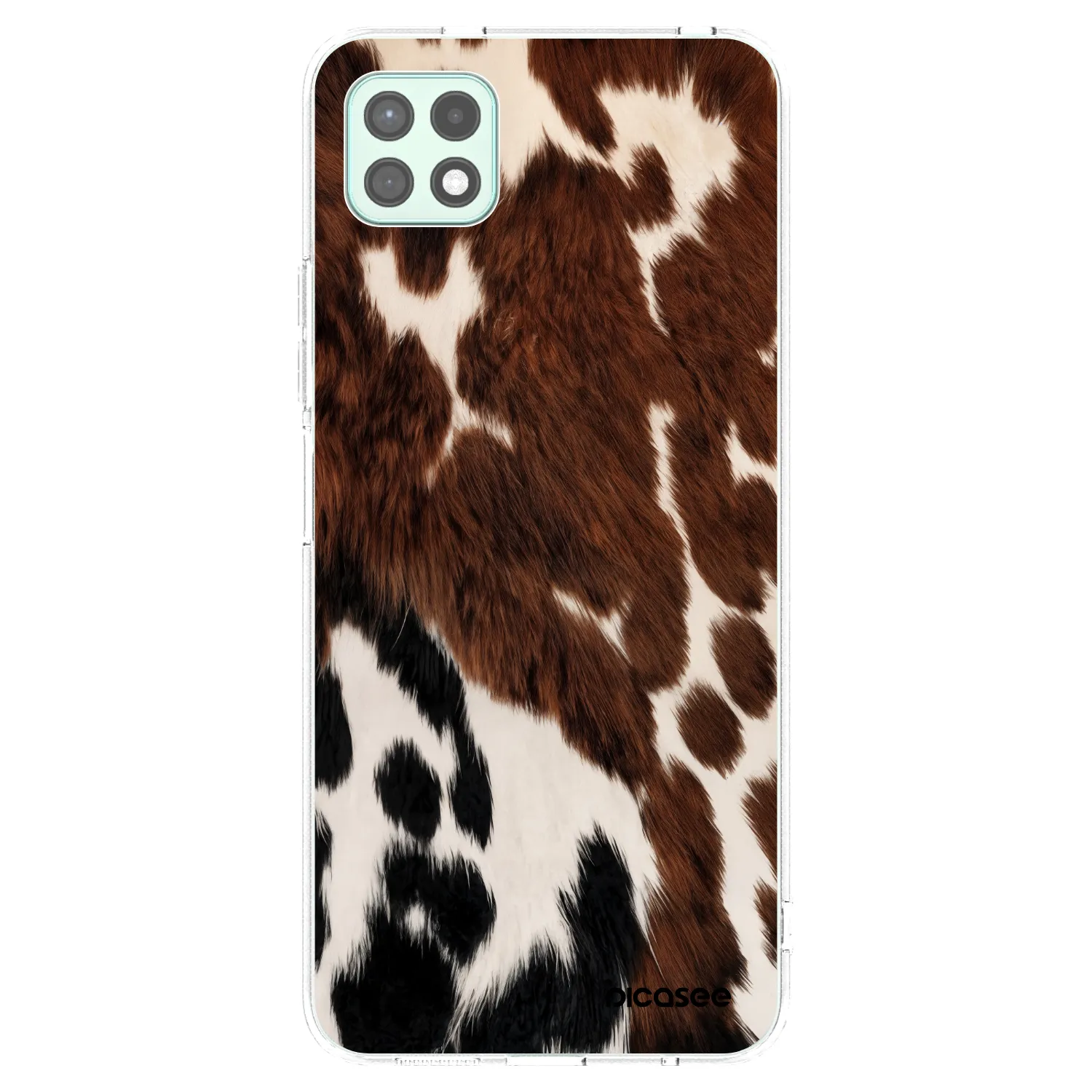 Picasee silikónový prehľadný obal pre Samsung Galaxy A22 A226B 5G - Rust