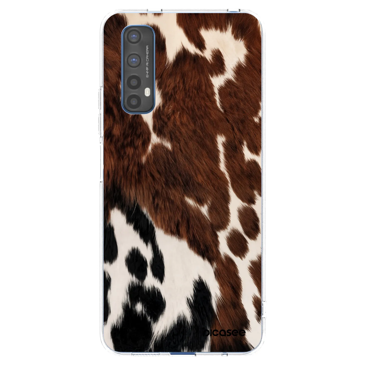 Picasee silikónový prehľadný obal pre Realme 7 - Rust
