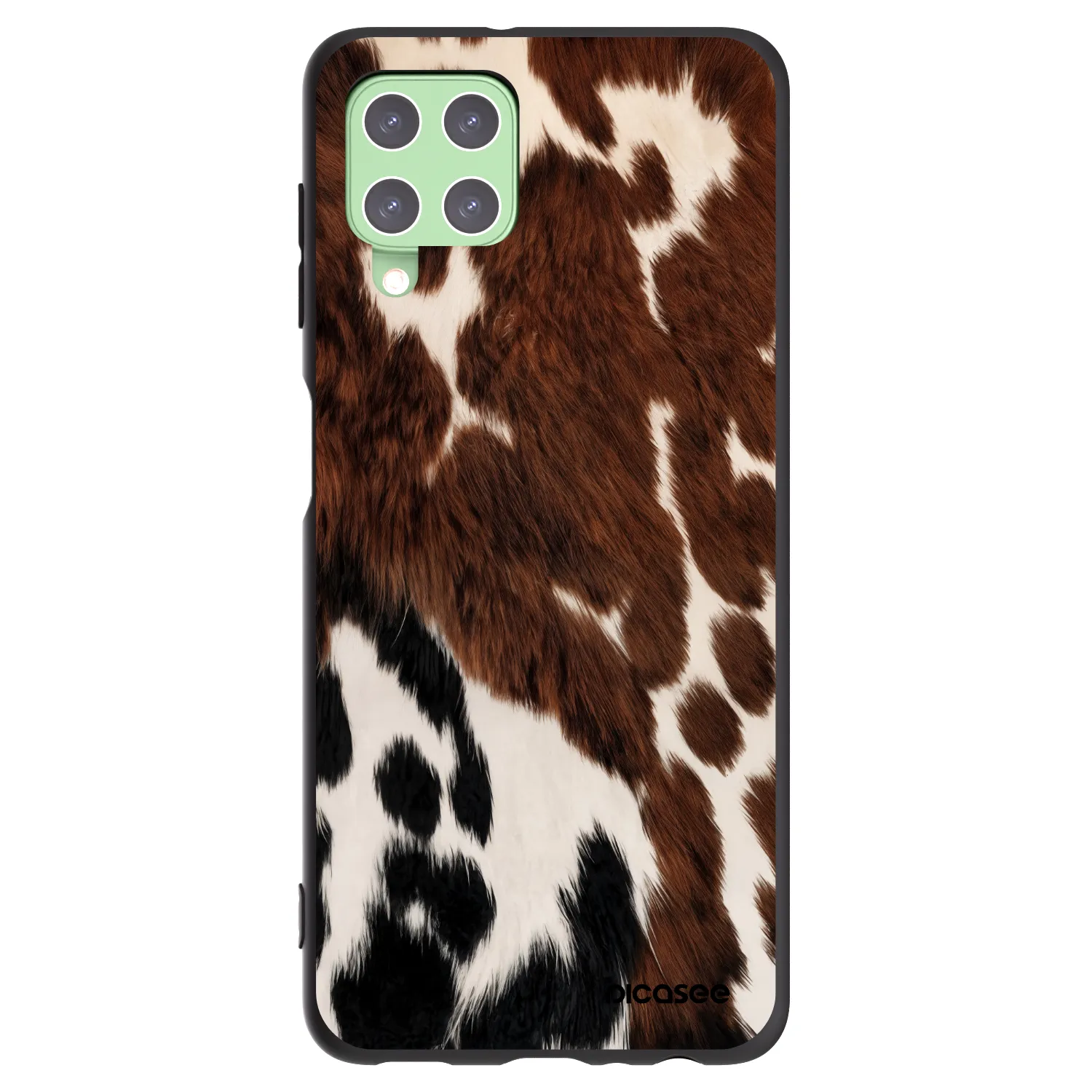 Picasee silikónový čierny obal pre Samsung Galaxy A22 A225F 4G - Rust
