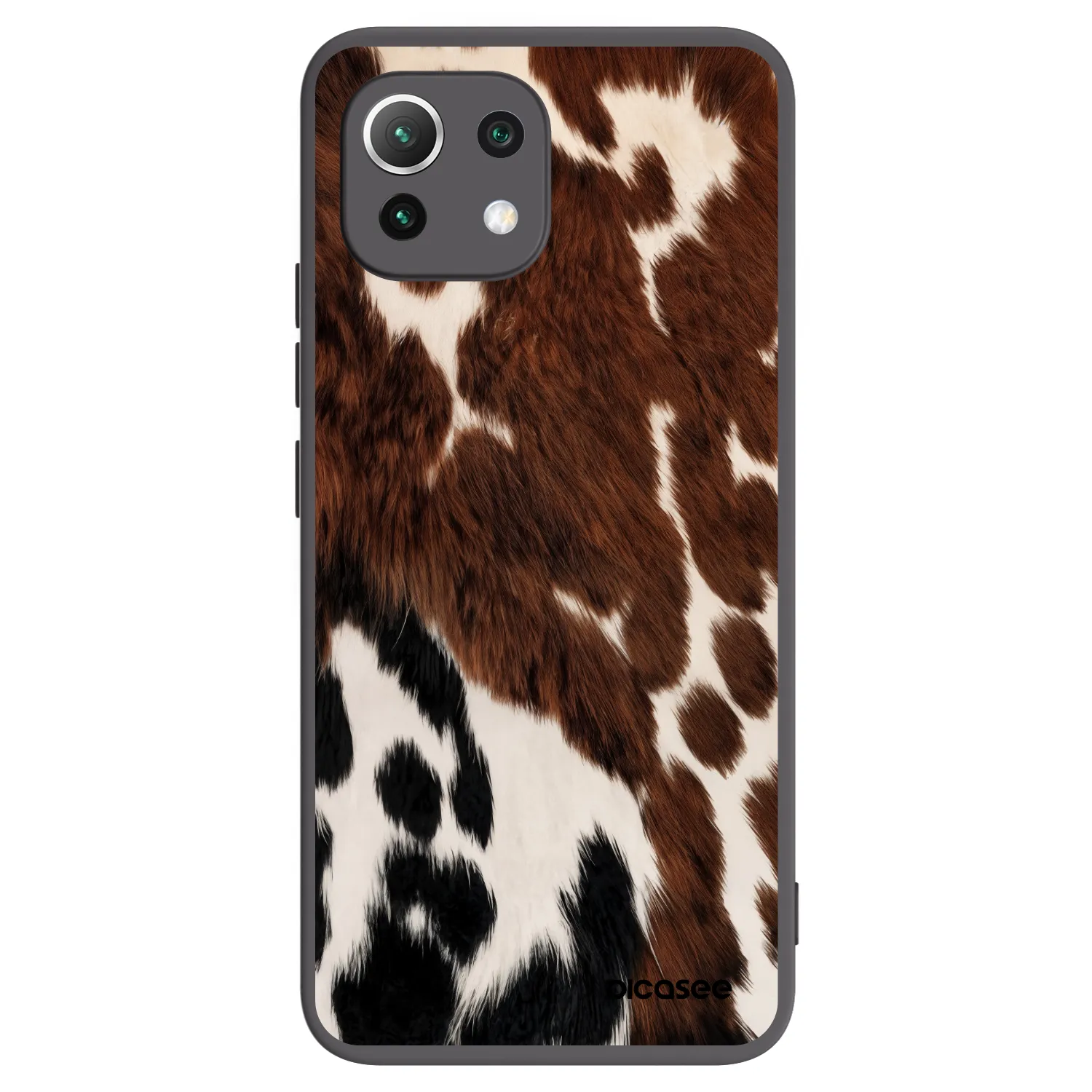 Picasee silikónový čierny obal pre Xiaomi 11 Lite 5G NE - Rust