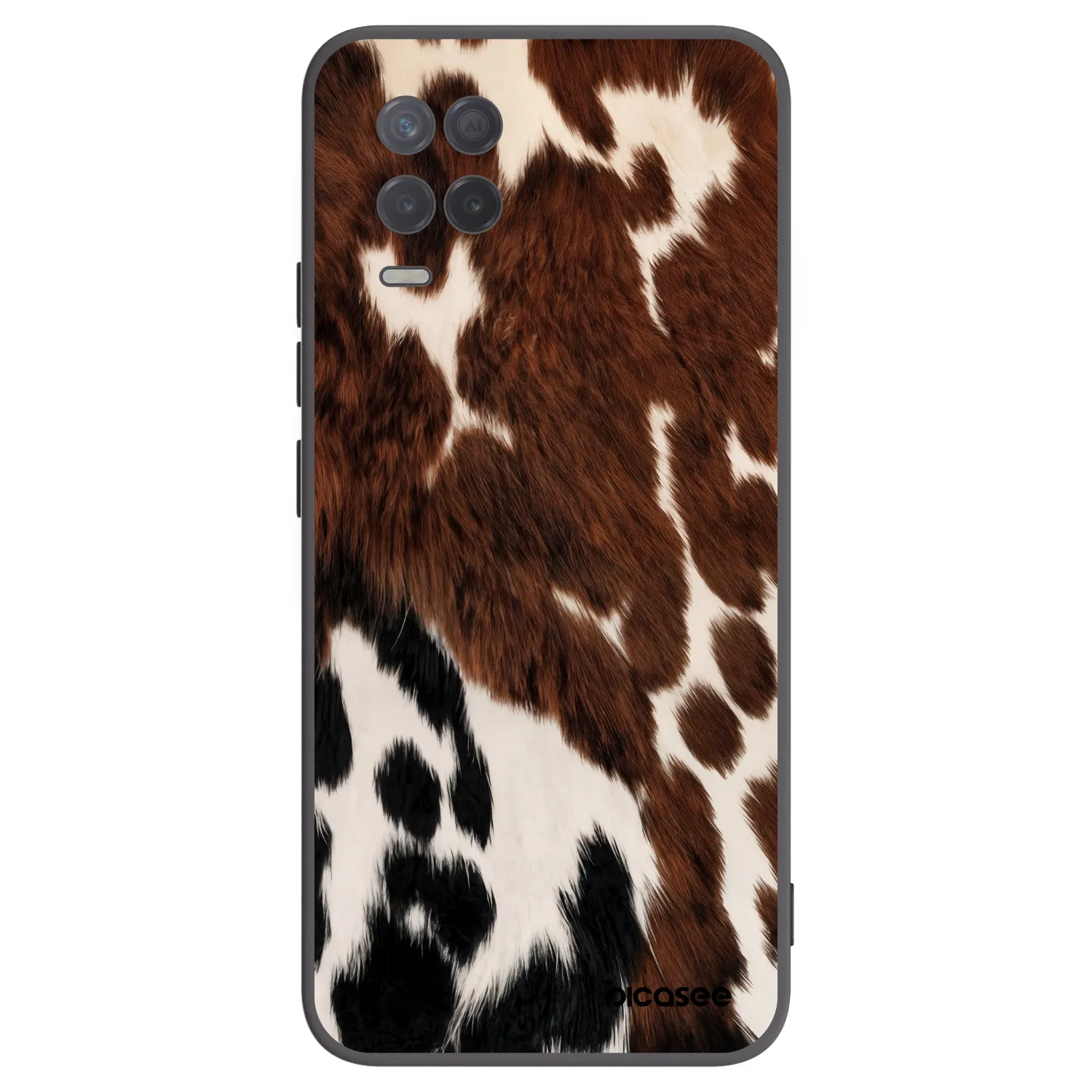 Picasee silikónový čierny obal pre Realme 8 5G - Rust