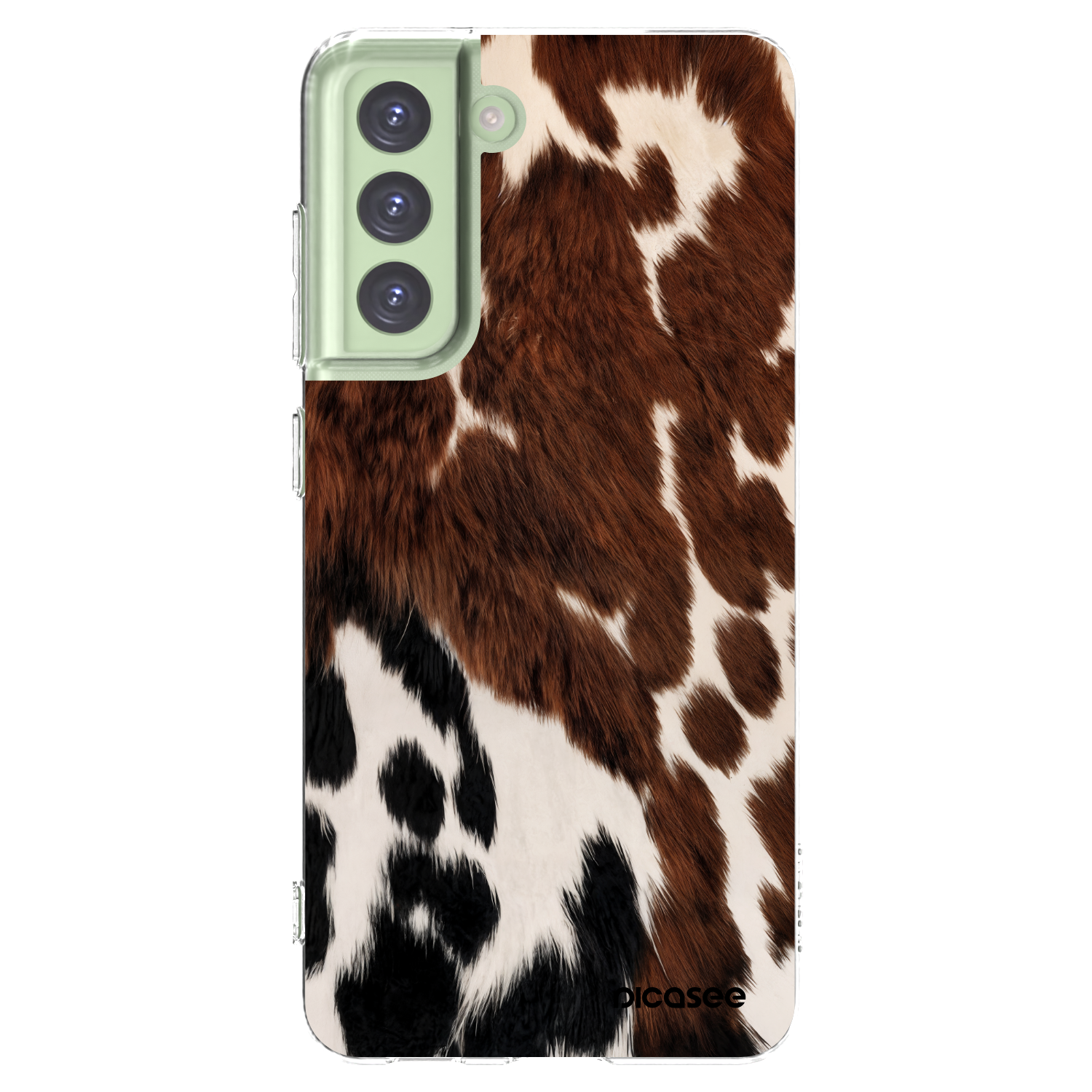 Picasee silikónový prehľadný obal pre Samsung Galaxy S21 FE 5G - Rust