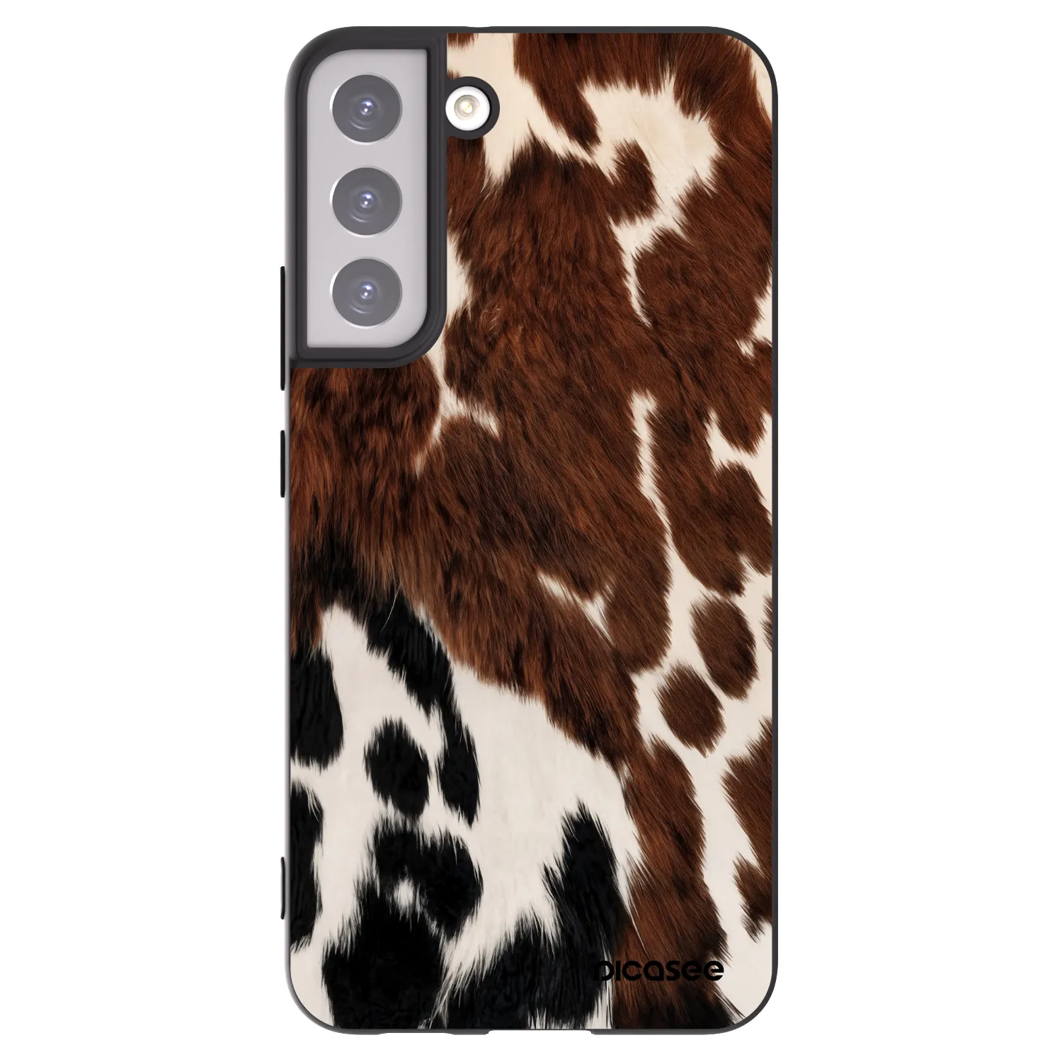 Picasee silikónový čierny obal pre Samsung Galaxy S22+ 5G - Rust