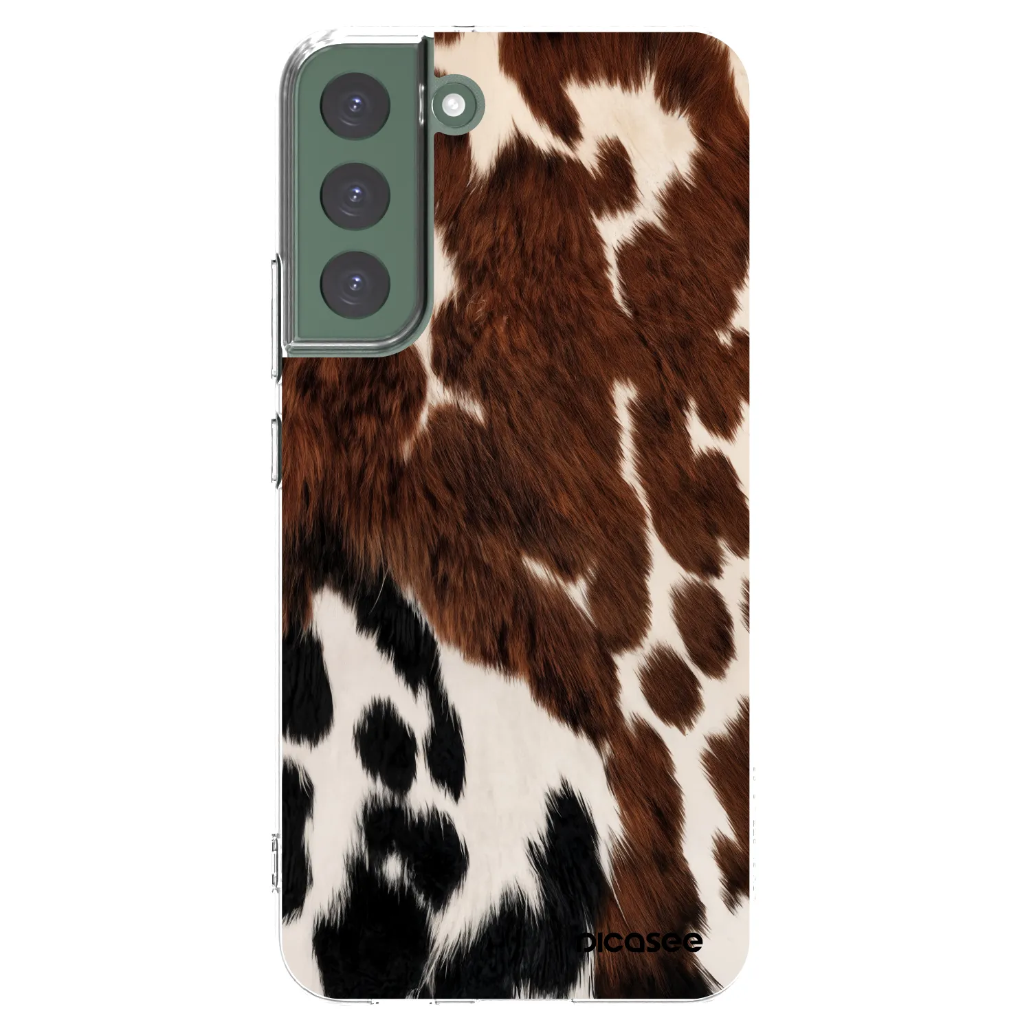 Picasee silikónový prehľadný obal pre Samsung Galaxy S22+ 5G - Rust