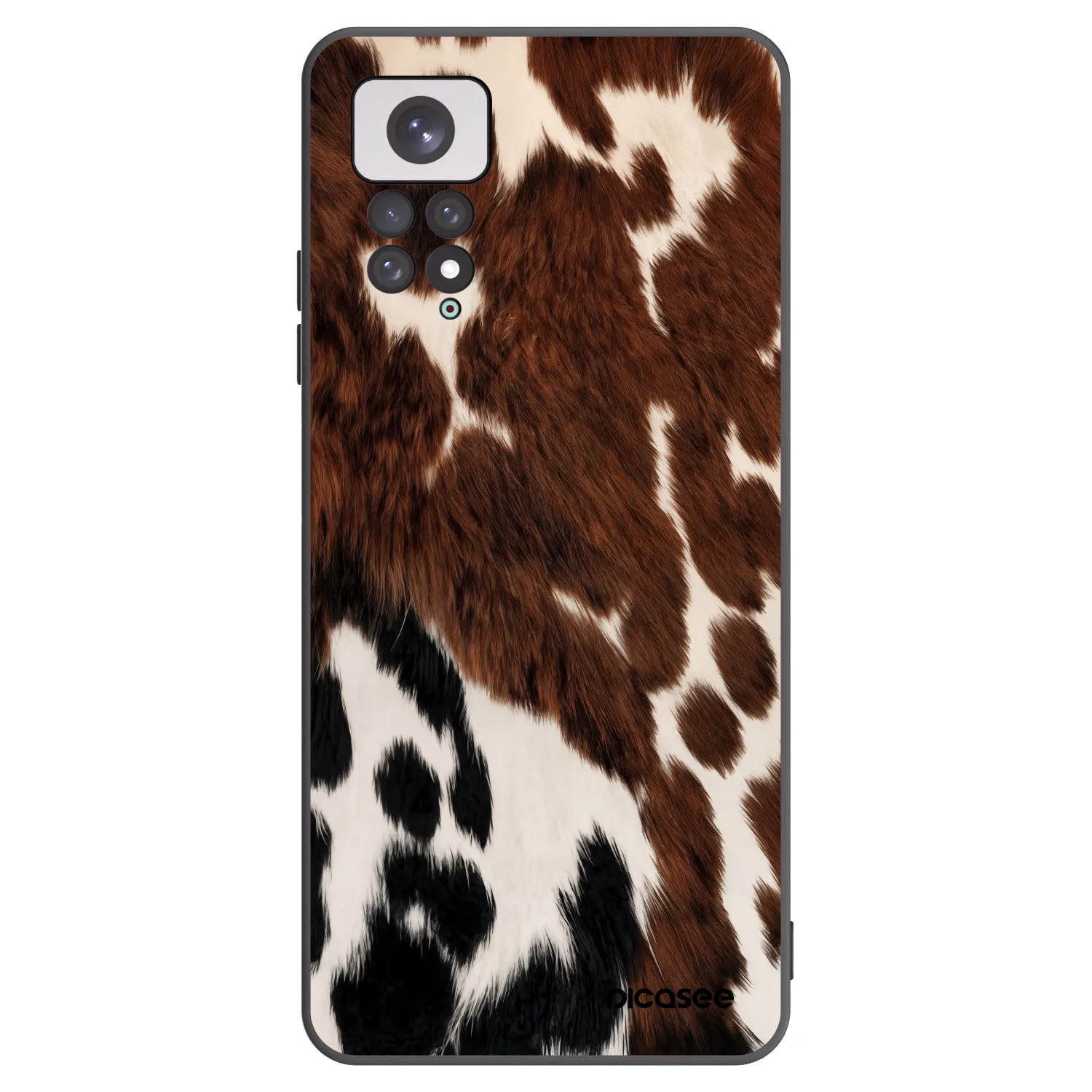 Picasee silikónový čierny obal pre Xiaomi Redmi Note 11 - Rust