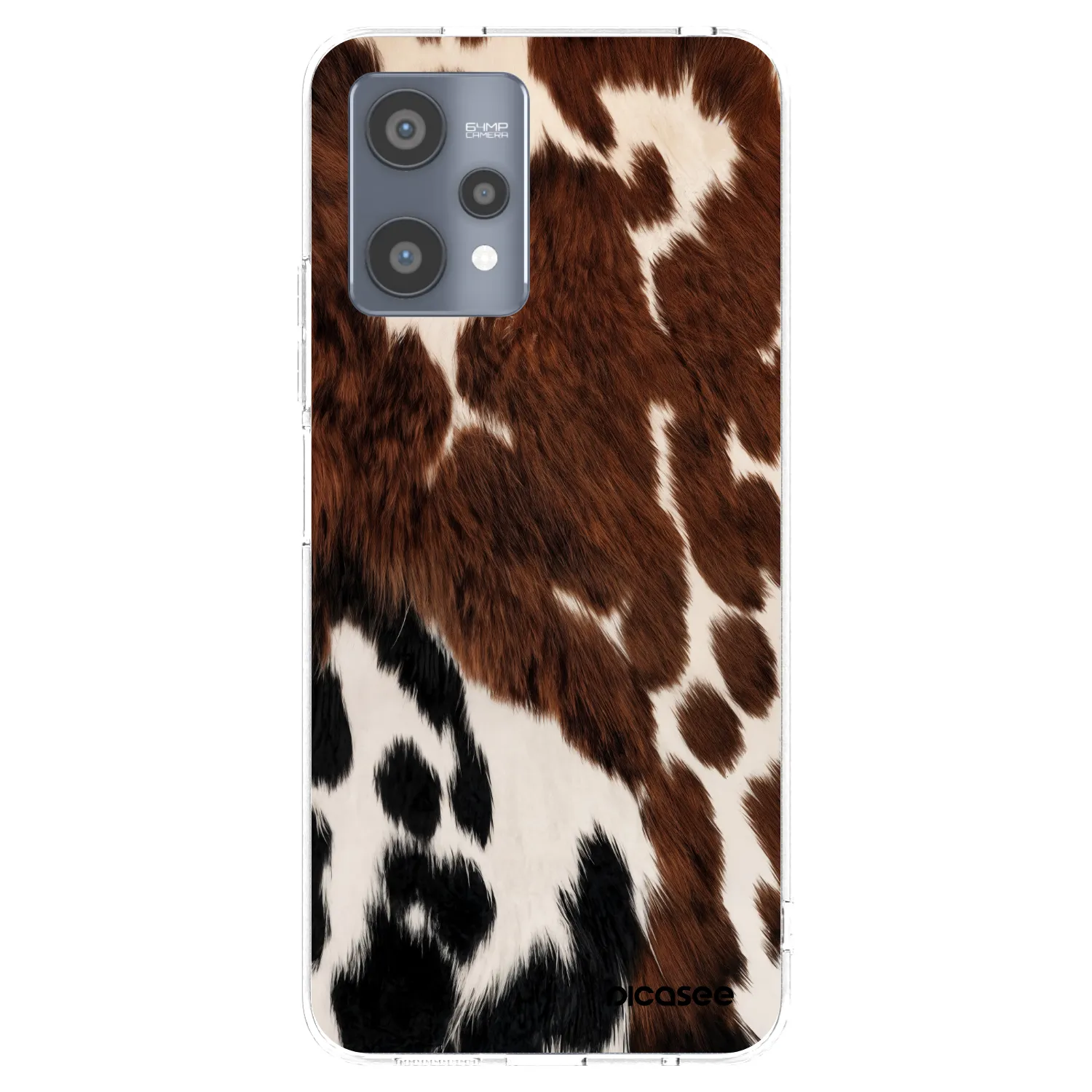 Picasee silikónový prehľadný obal pre Realme 9 Pro 5G - Rust