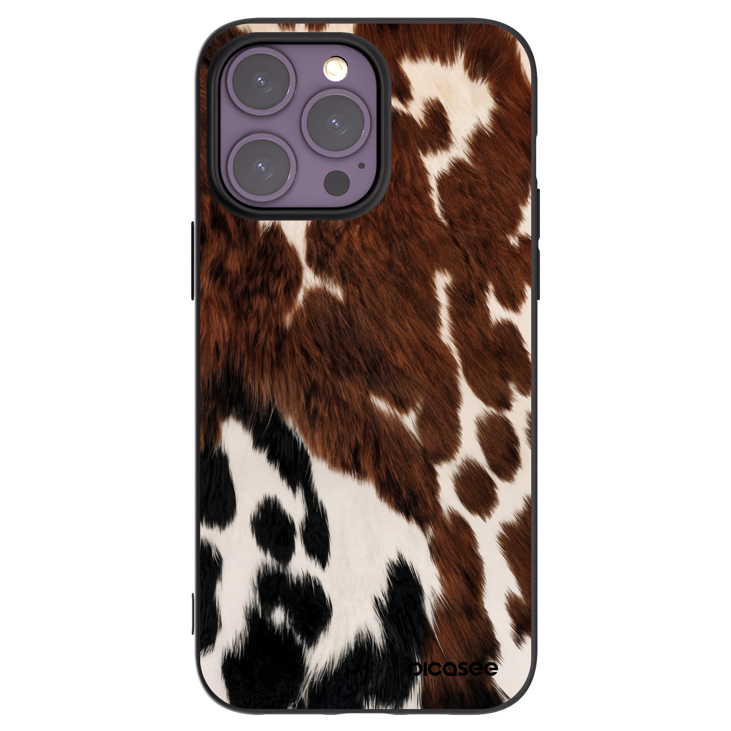 Picasee silikónový čierny obal pre Apple iPhone 14 Pro Max - Rust