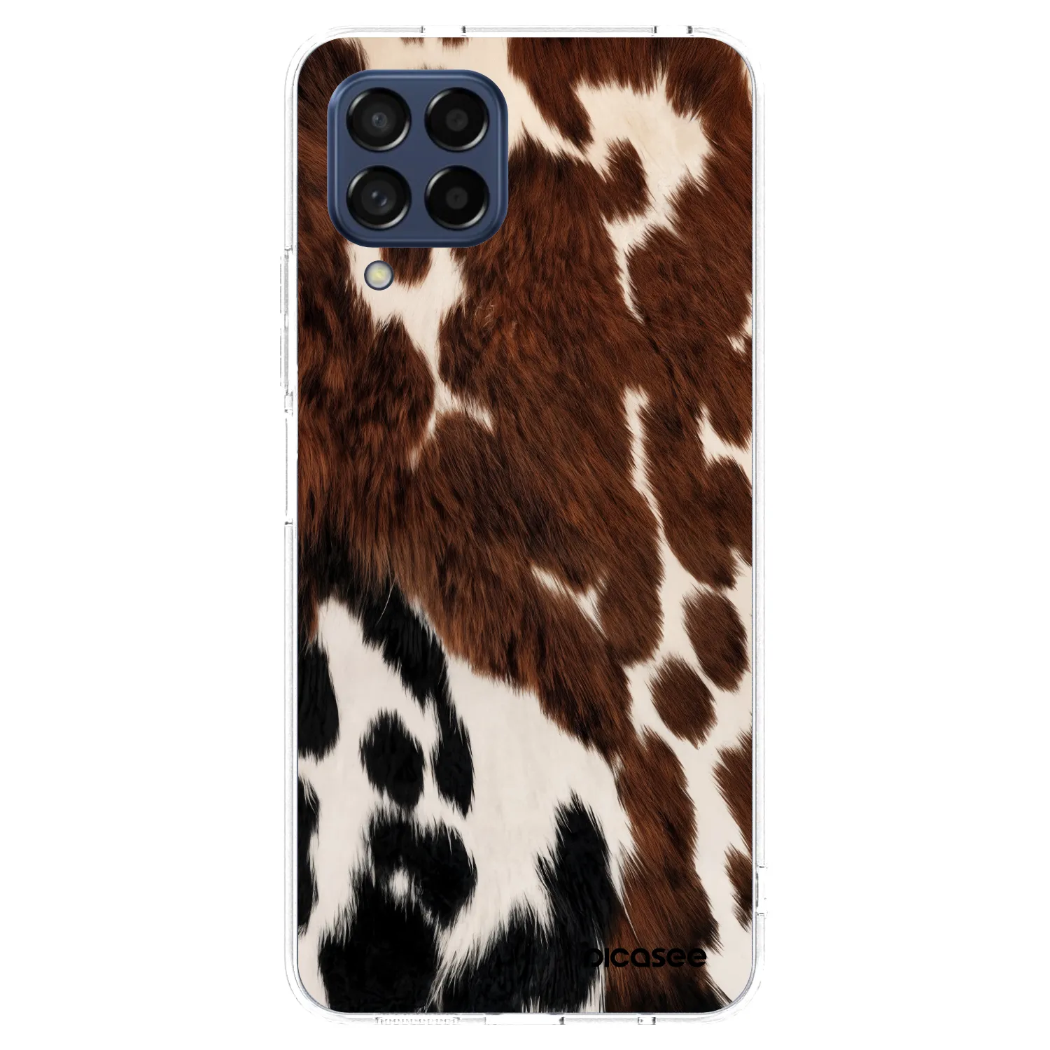 Picasee silikónový prehľadný obal pre Samsung Galaxy M53 5G - Rust