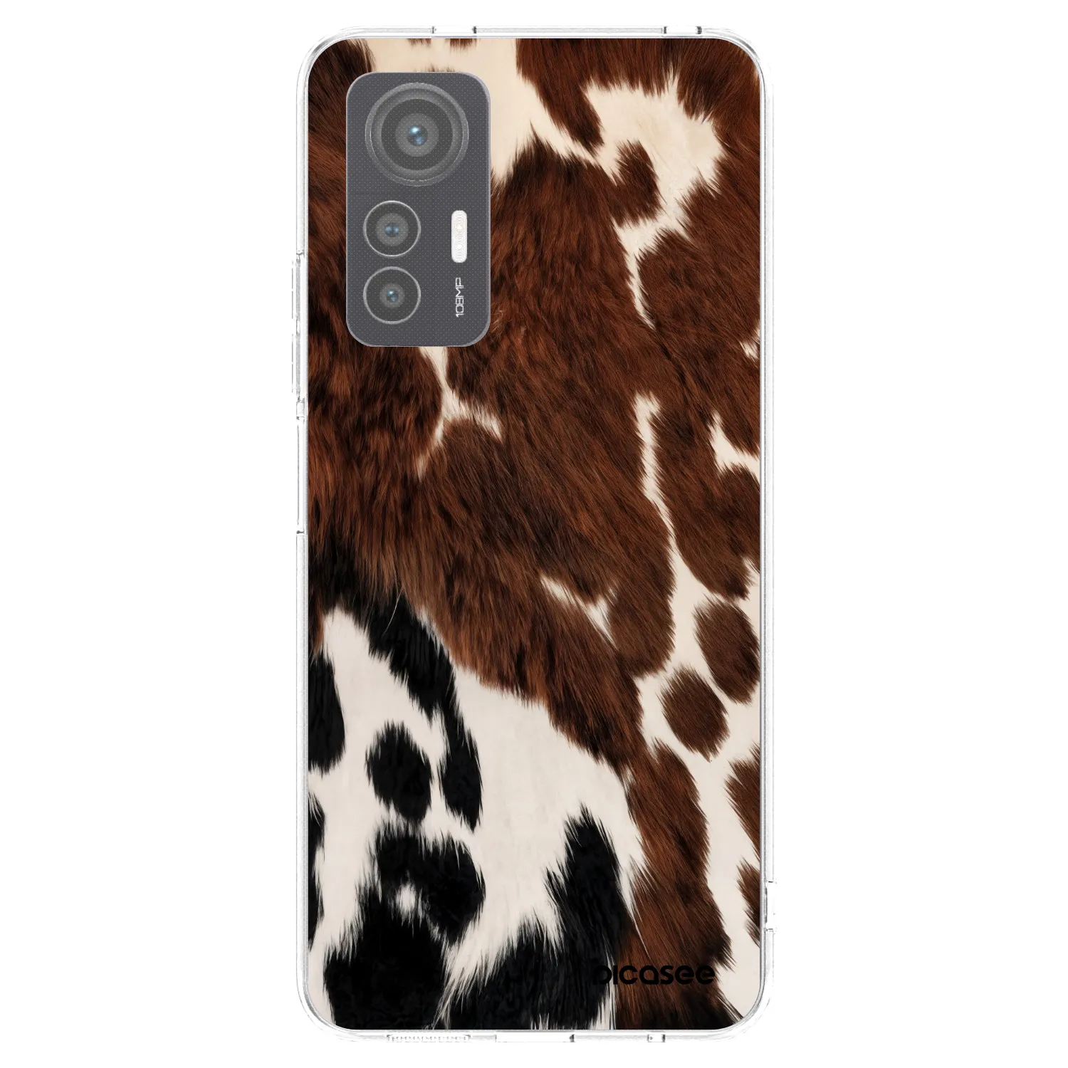 Picasee silikónový prehľadný obal pre Xiaomi 12 Lite - Rust