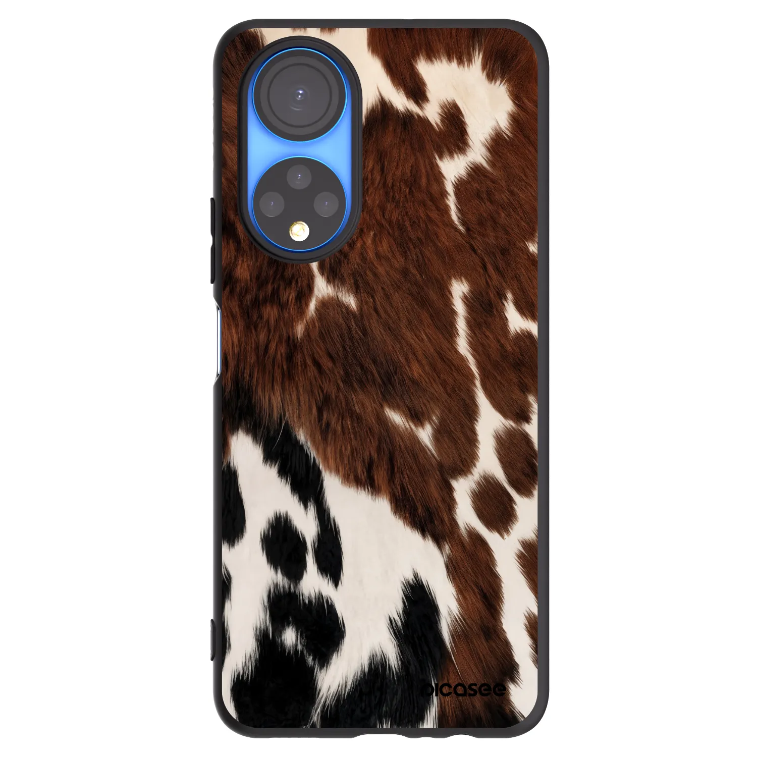 Picasee silikónový čierny obal pre Honor X7 - Rust