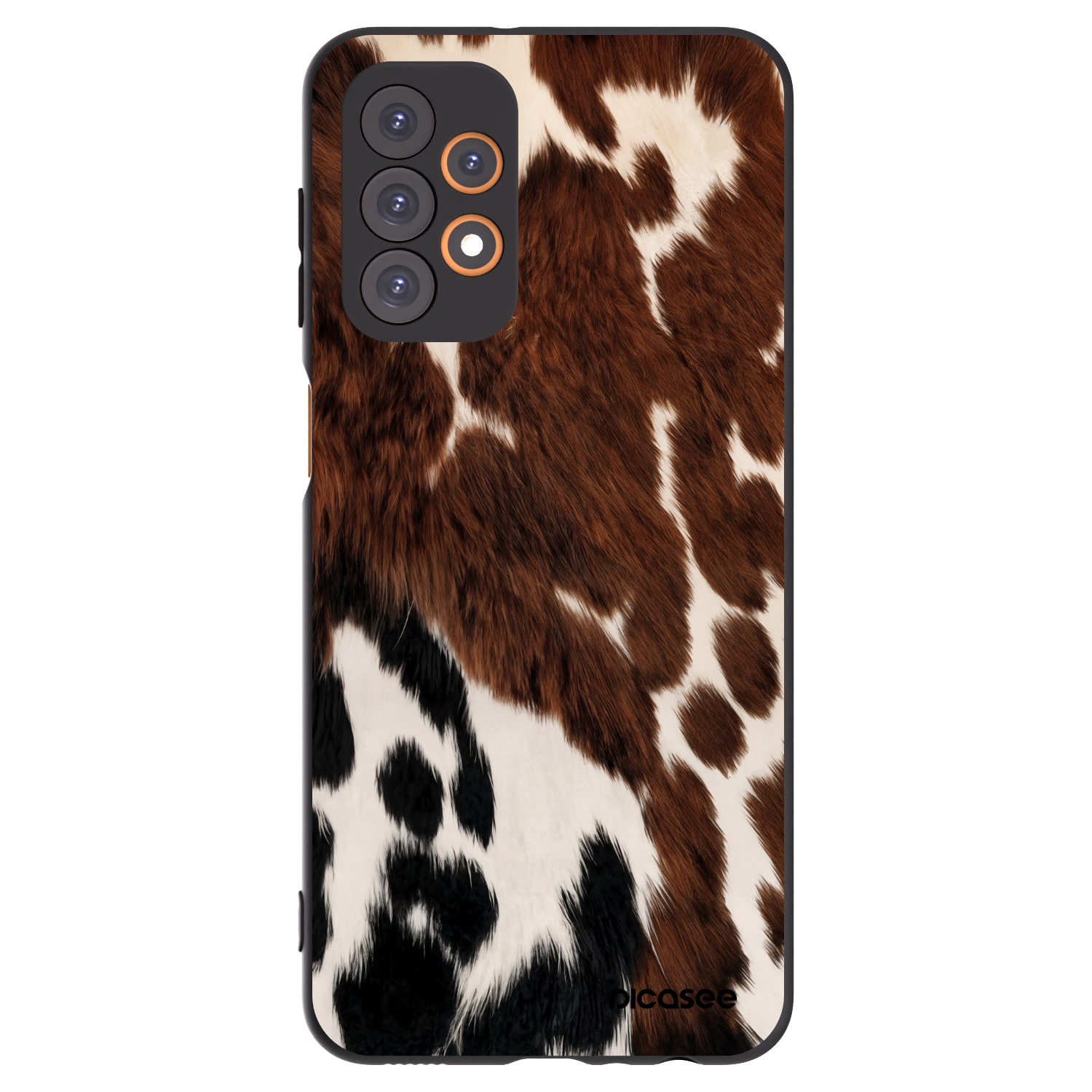 Picasee silikónový čierny obal pre Samsung Galaxy A23 A235F 4G - Rust